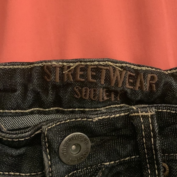 Streetwear Society Lowrise Jean Skirt - Picture 2 of 4